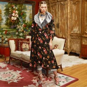 NWT Aratta Charlene Princess Of Monaco Kimono Dress S